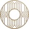 Ekena Millwork Empire Wood Fretwork Pierced Ceiling Medallion, Birch, 20"OD x 7 3/8"ID x 3/8"T CMWP20X20X0375EPBI - alternate 1